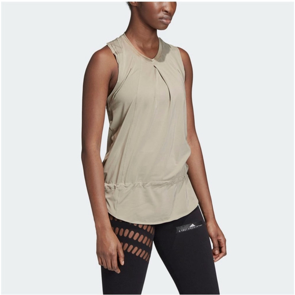 Stella McCartney Training Soft Kadin Atlet Racer Back Sport Tank - Picture 1 of 7